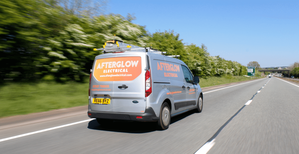 Afterglow Electrical Van, Axminster Based Electrician