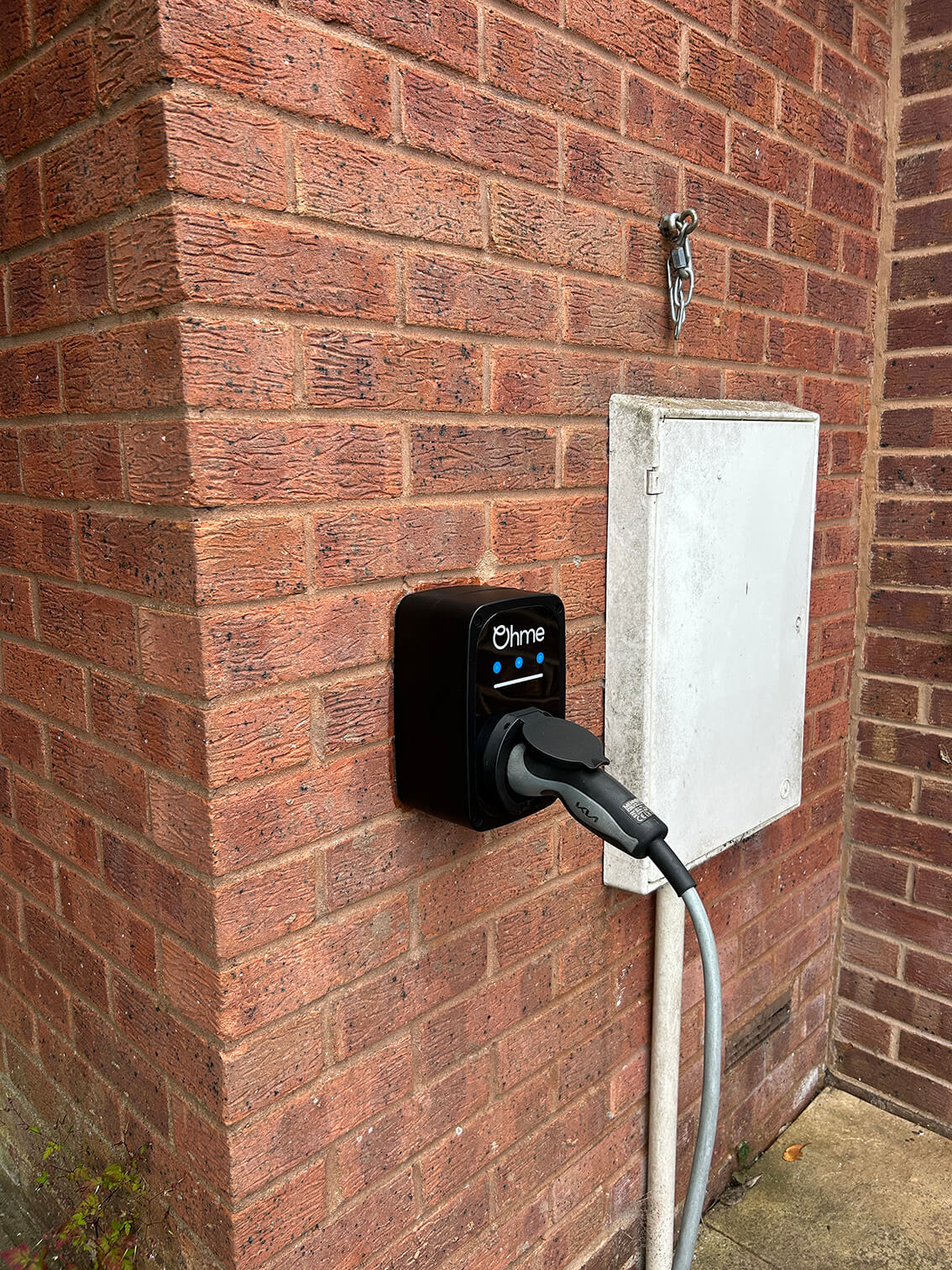 EV home charging point installed by Afterglow Electrical in Axminster